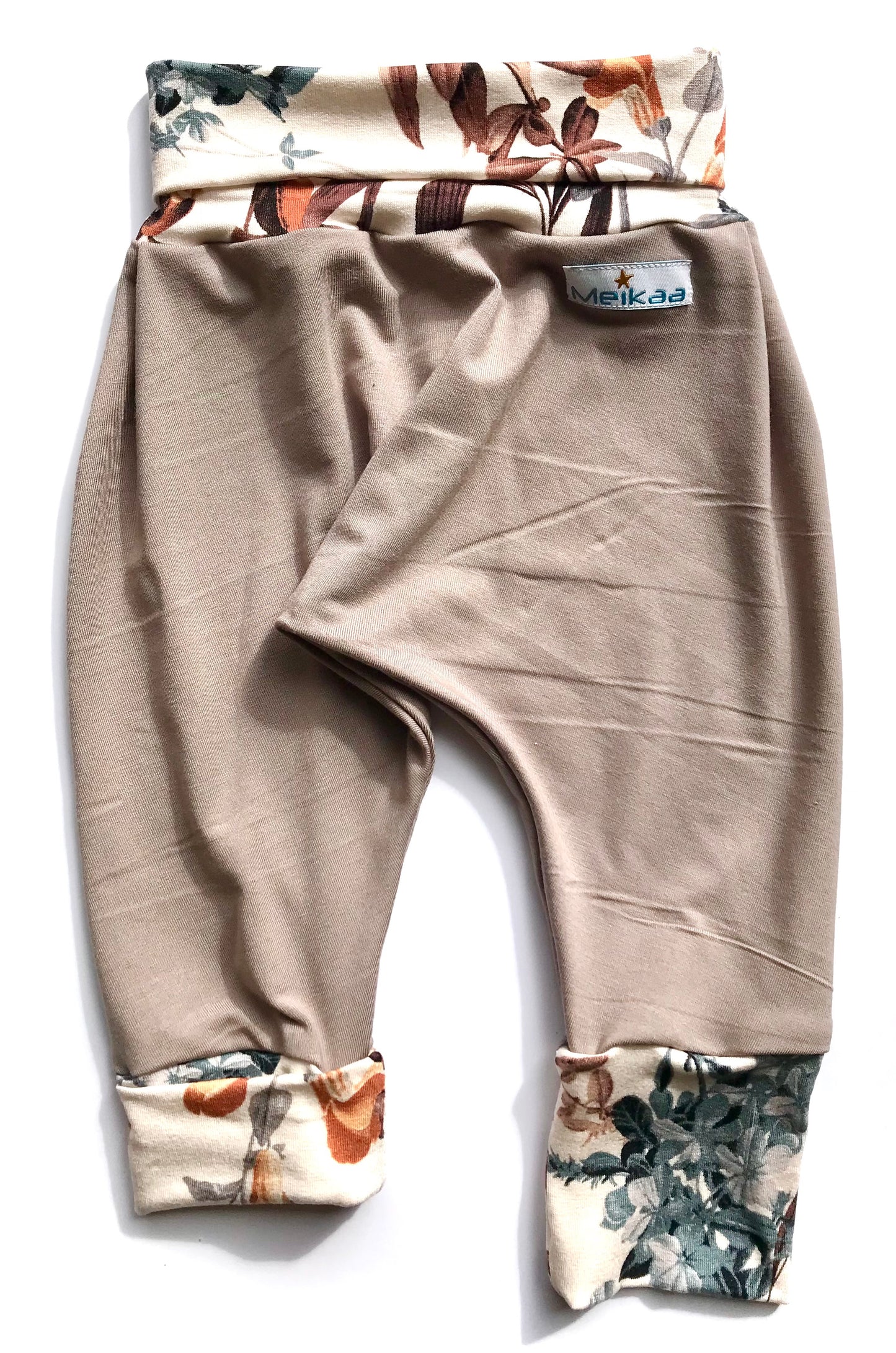 Rusty Floral Edition - BAMBOO Harem Swaggers, Evolutive and Growing Pants