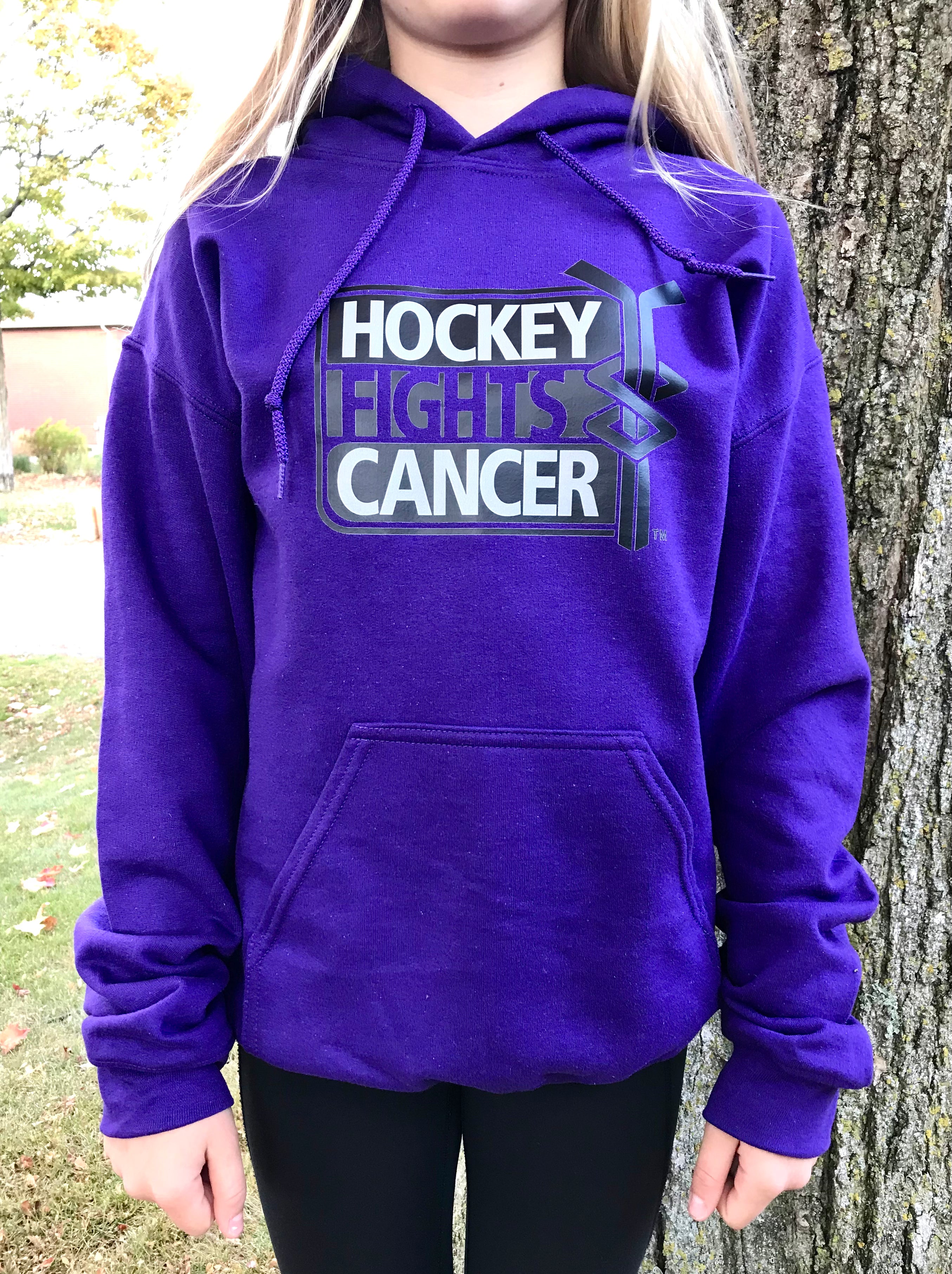 Hockey fights 2025 cancer hoodie