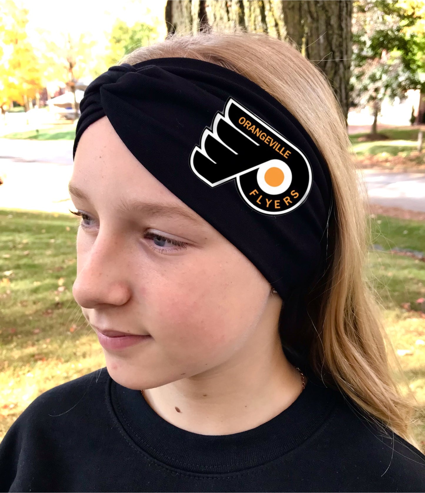 Flyers Large Twist bamboo headband