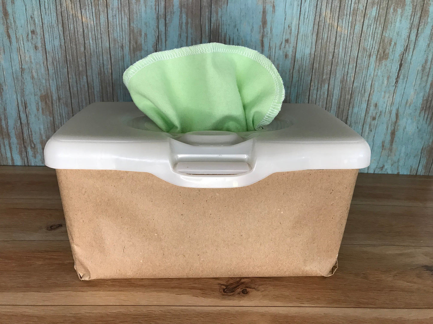 Cloth wipes 1 layer of 100% Cotton - reusable baby wipes
