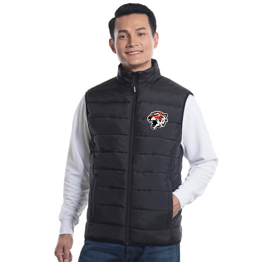 Bengals embroidered Chill Puffy Vest (Men, Youth and Ladies sizes)
