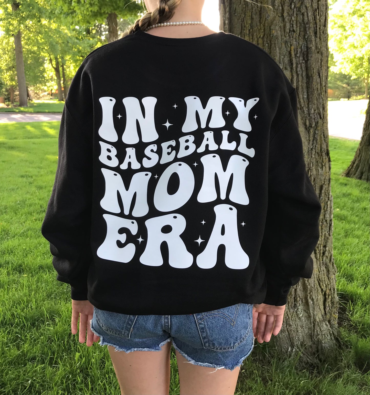 In my Baseball mom Era sweatshirts - Bengals