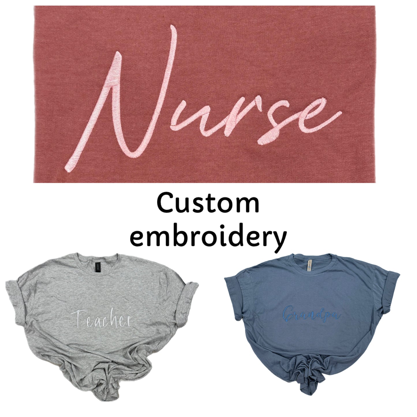 Custom Embroidered Sweatshirts