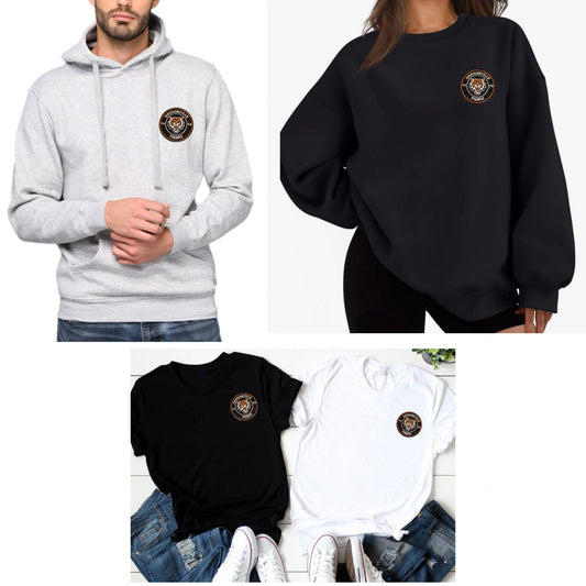 Embroidered small chest Tigers logo