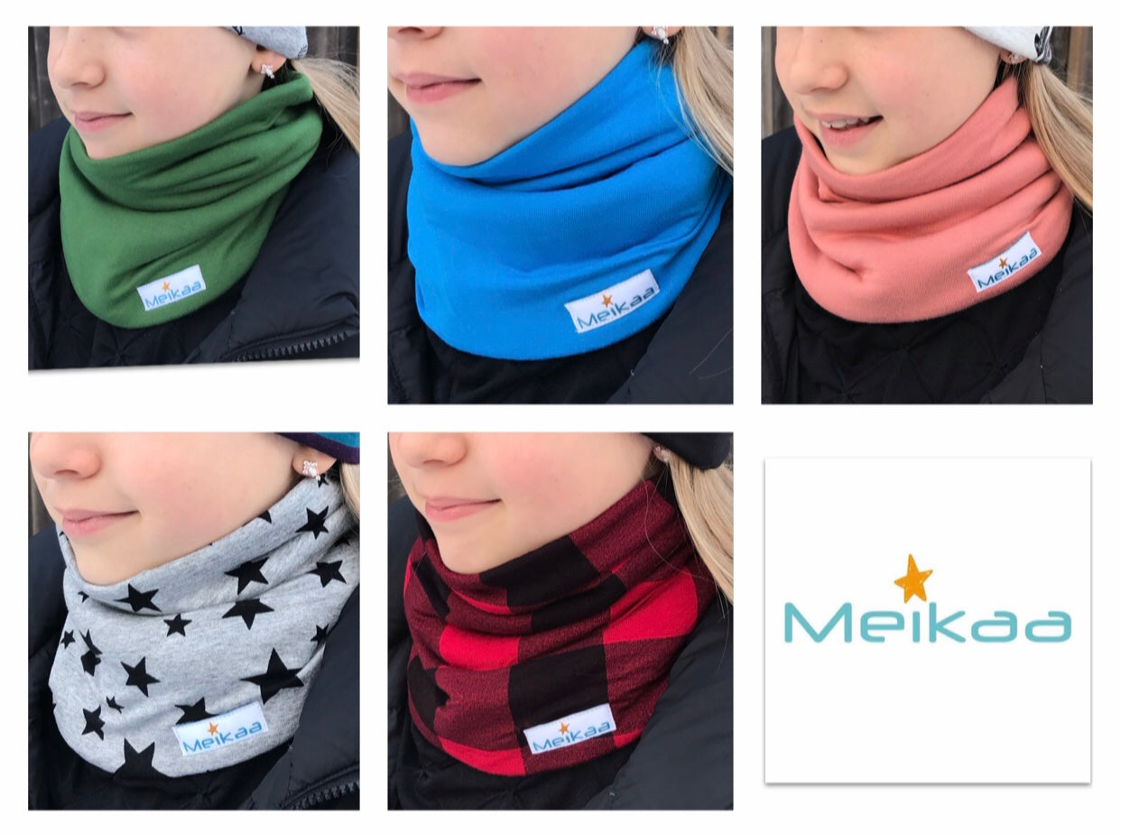 Kids and Adults Winter Neck Warmers
