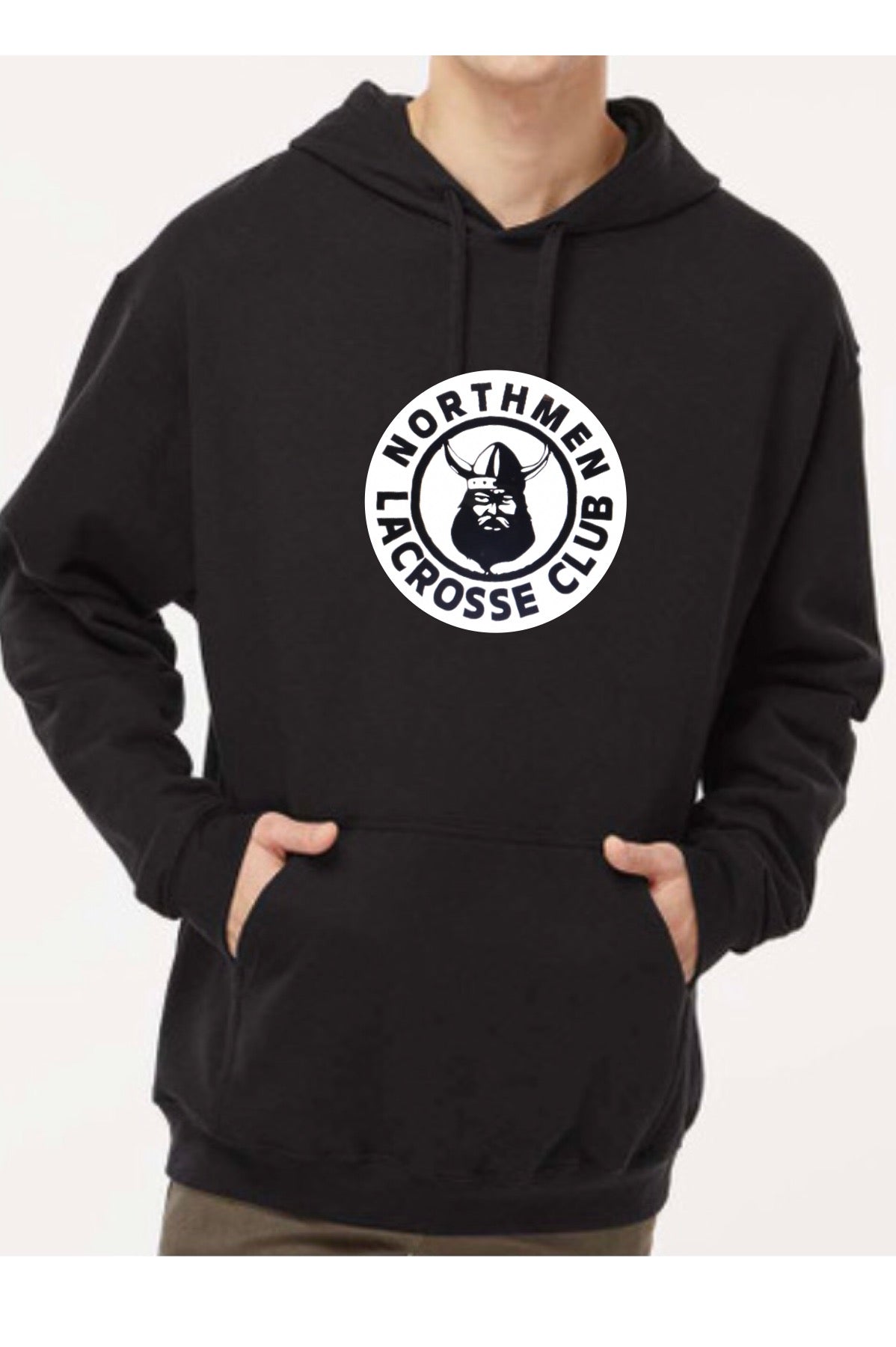 Vintage Northmen logo - High quality Black Hoodie