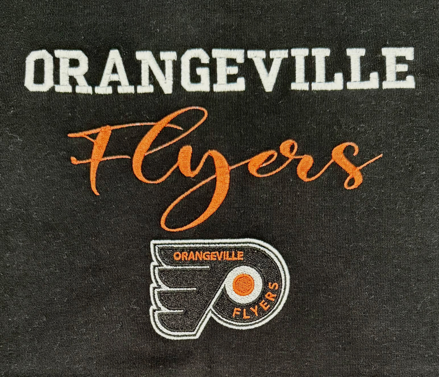 Embroidered Orangeville Flyers High quality Hoodie