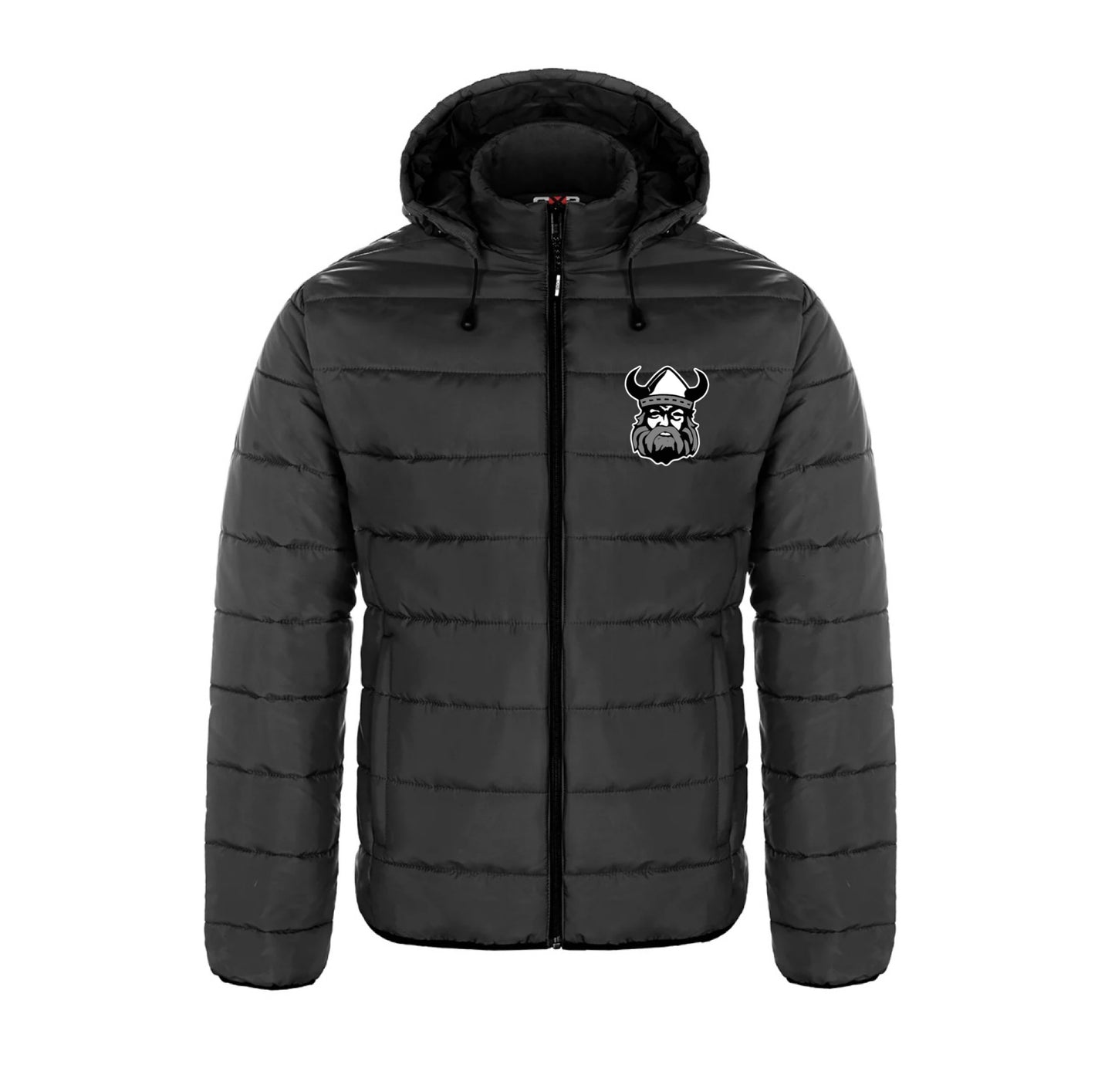 Northmen embroidered Puffy Jacket with Detachable Hood (Men, Youth and Ladies sizes)