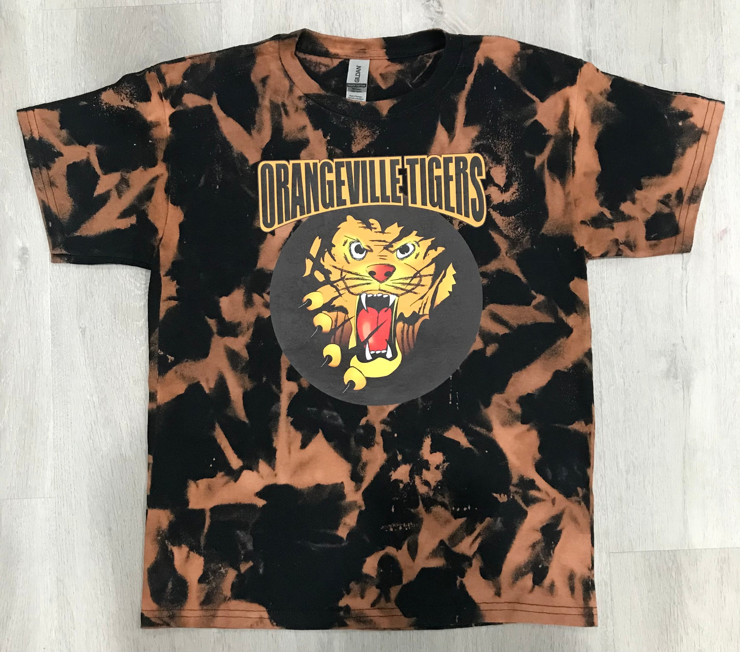 Orangeville tigers hockey Tie Dye T-shirts