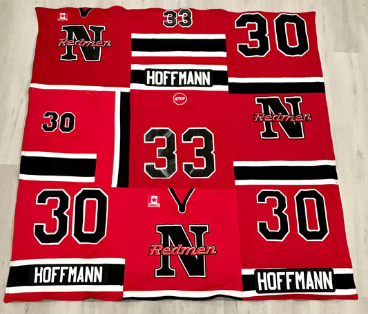 Custom jersey blankets