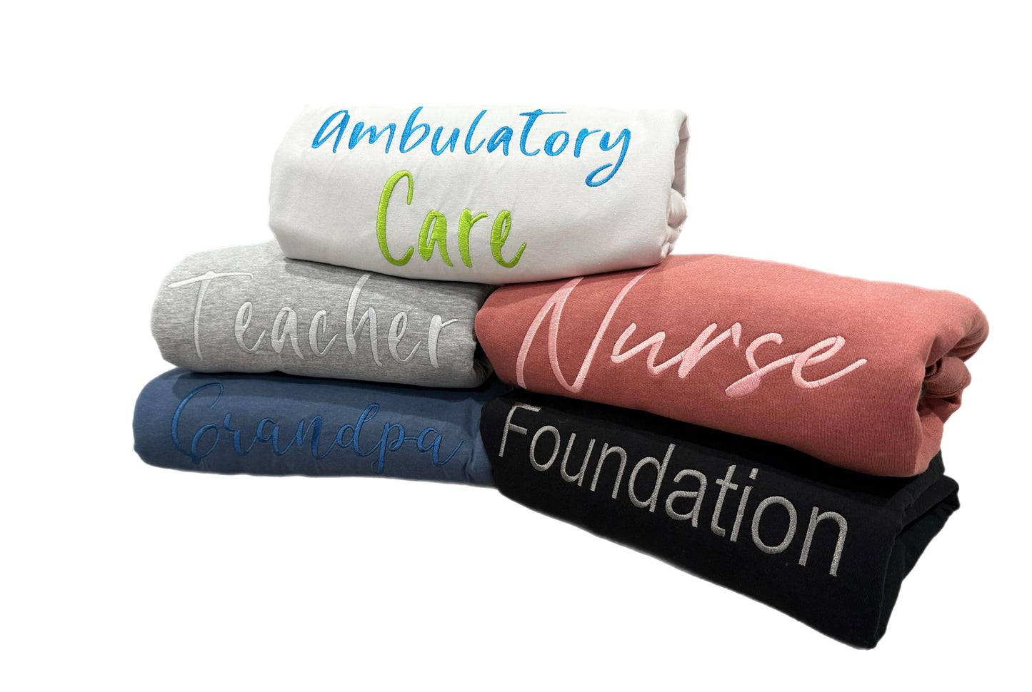 Custom Embroidered Sweatshirts