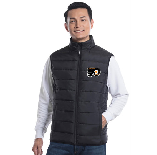 Flyers embroidered Chill Puffy Vest (Men, Youth and Ladies sizes)