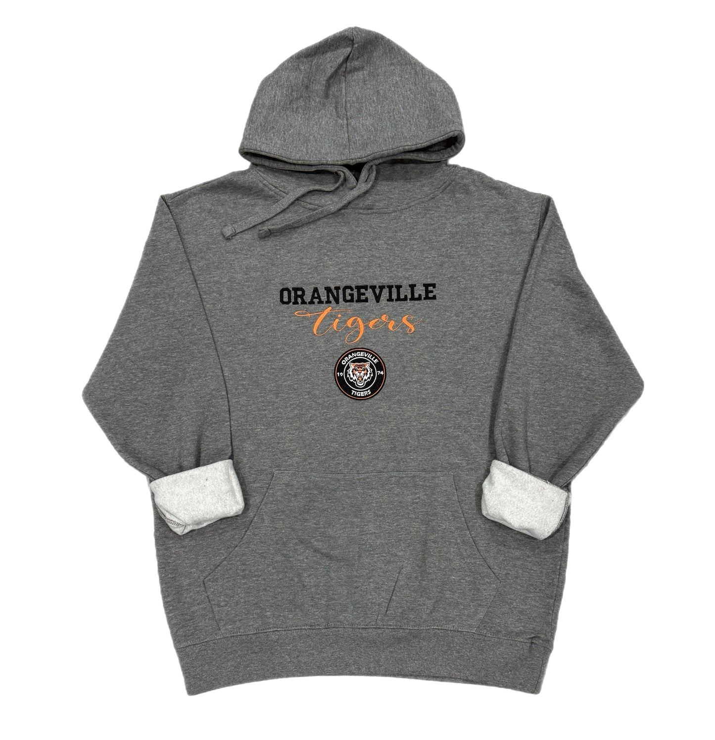 Embroidered Orangeville Tigers High quality Hoodie