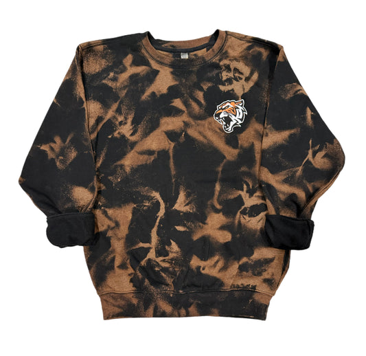 Embroidered Bengals Tie Dye sweatshirts
