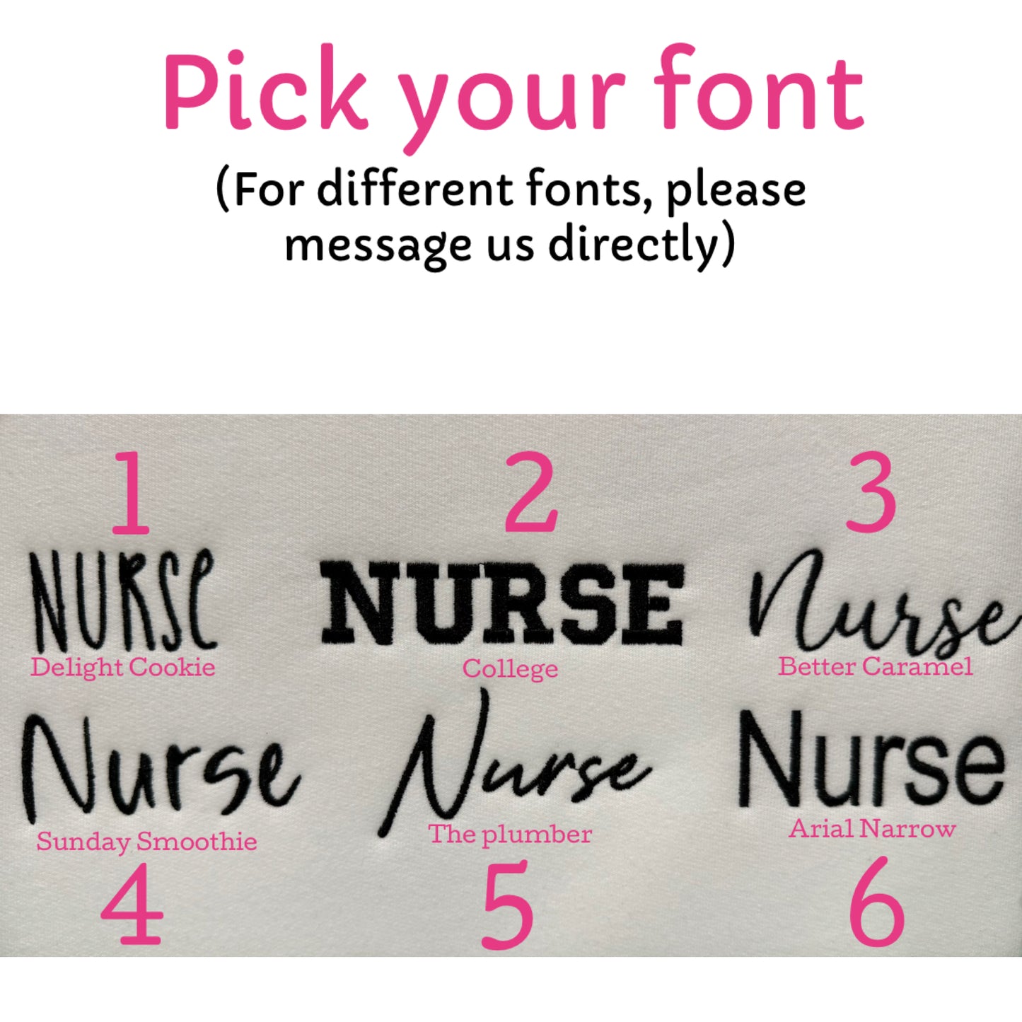 Custom Embroidered Sweatshirts