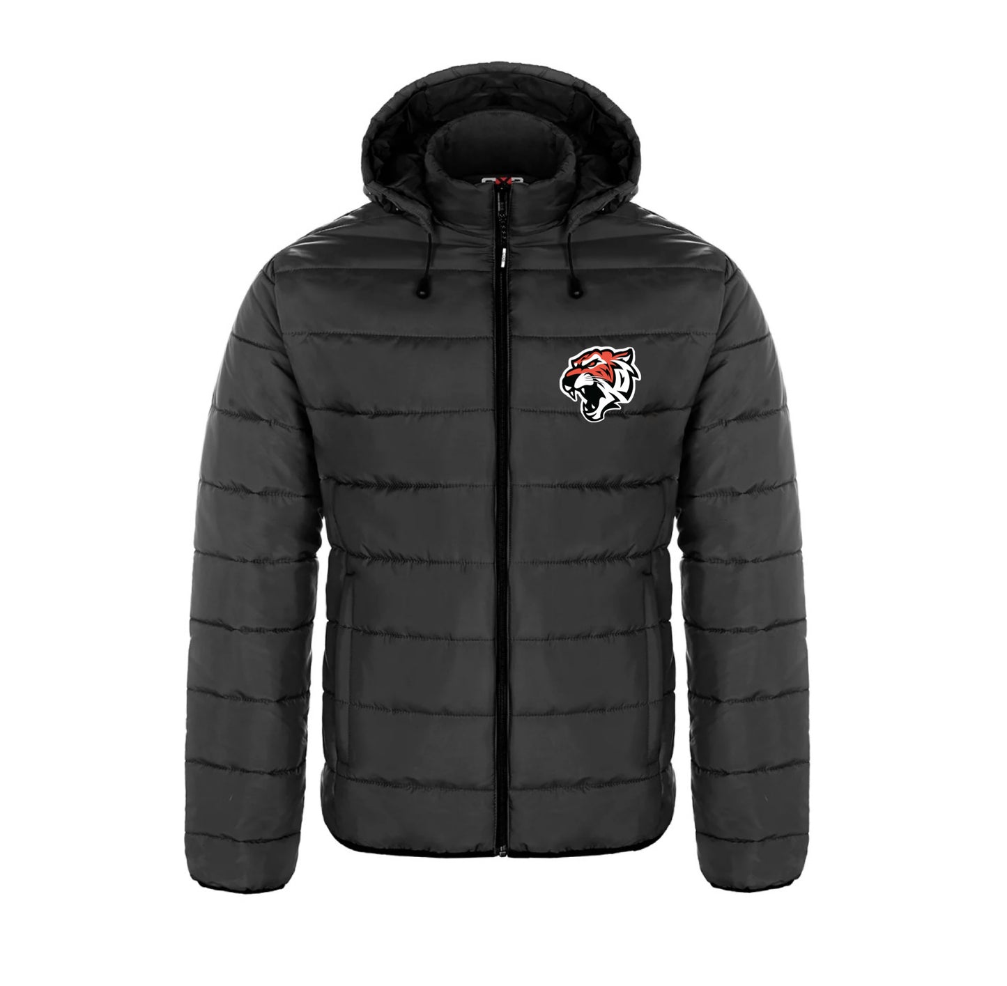 Bengals embroidered Puffy Jacket with Detachable Hood (Men, Youth and Ladies sizes)