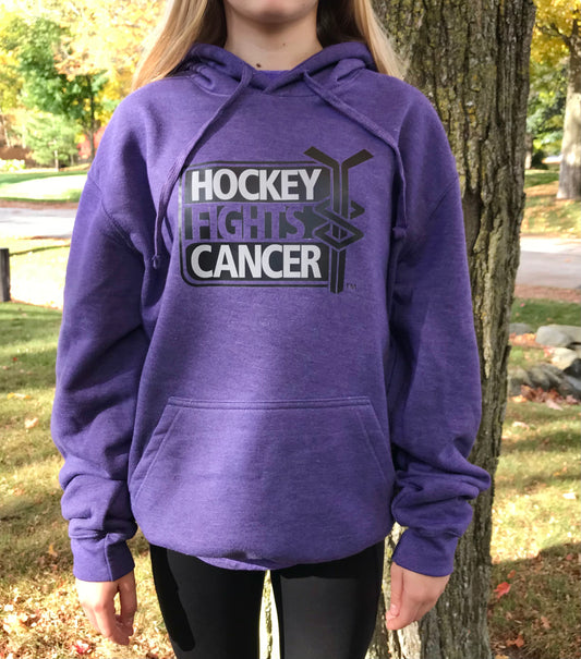 Adults High quality Hoodies Hockey fights Cancer