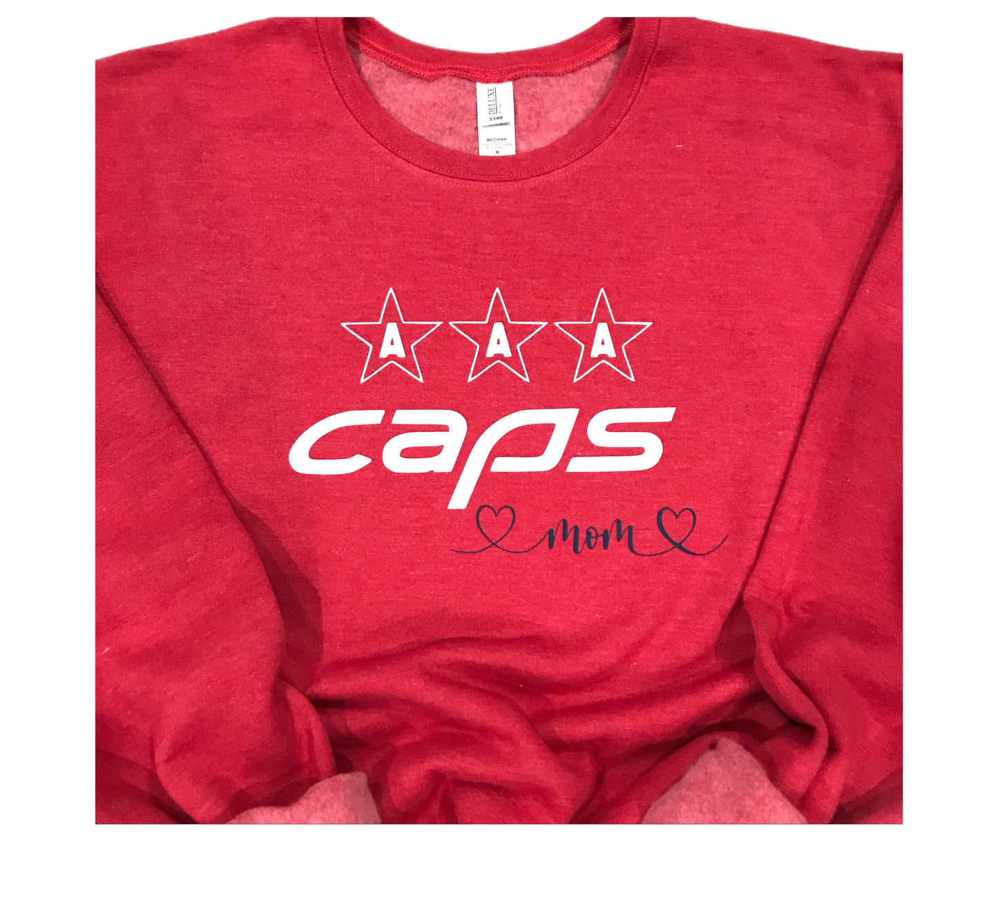 Caps mom crewneck