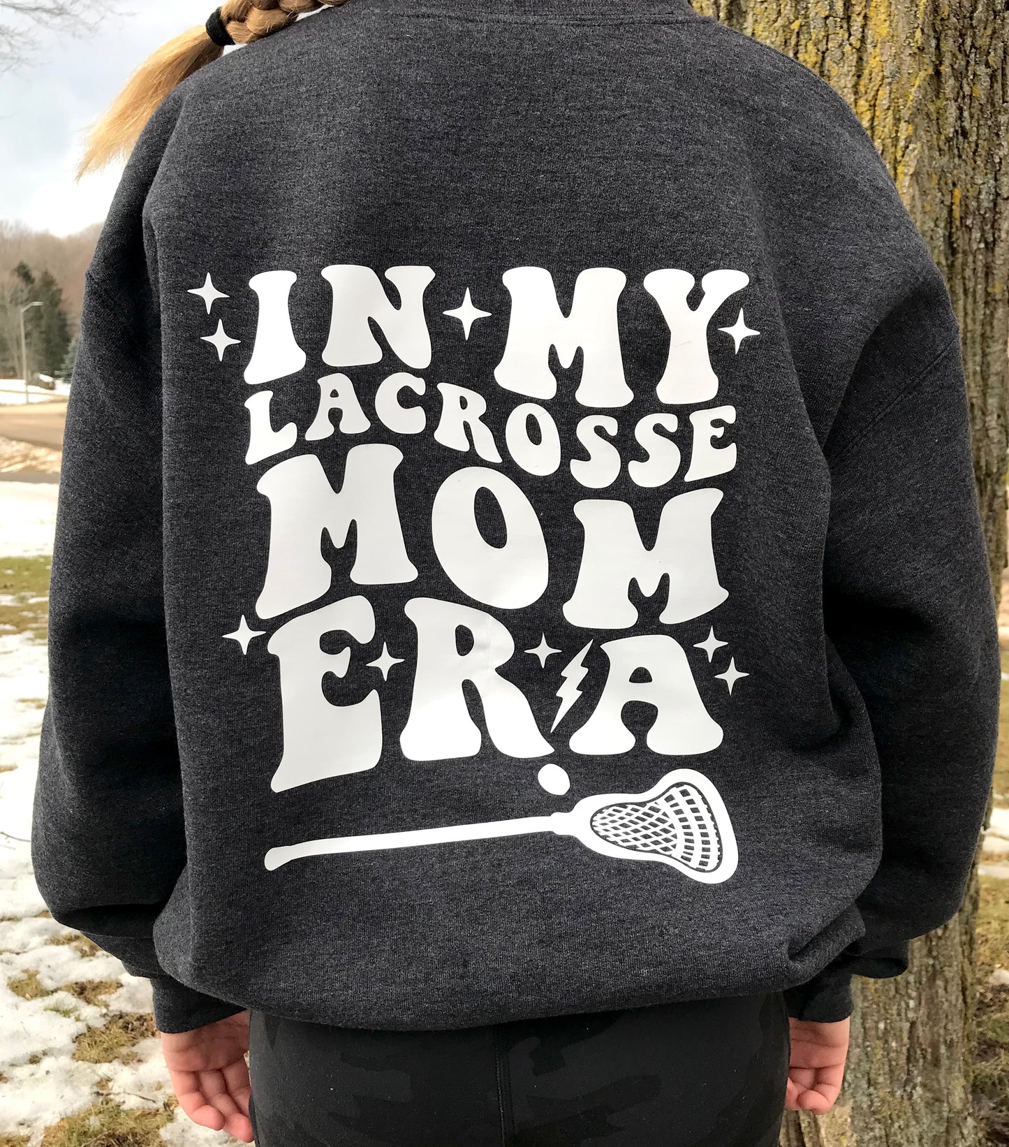 In my Lacrosse mom Era sweatshirts - Northmen