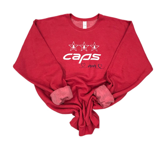 Caps mom crewneck