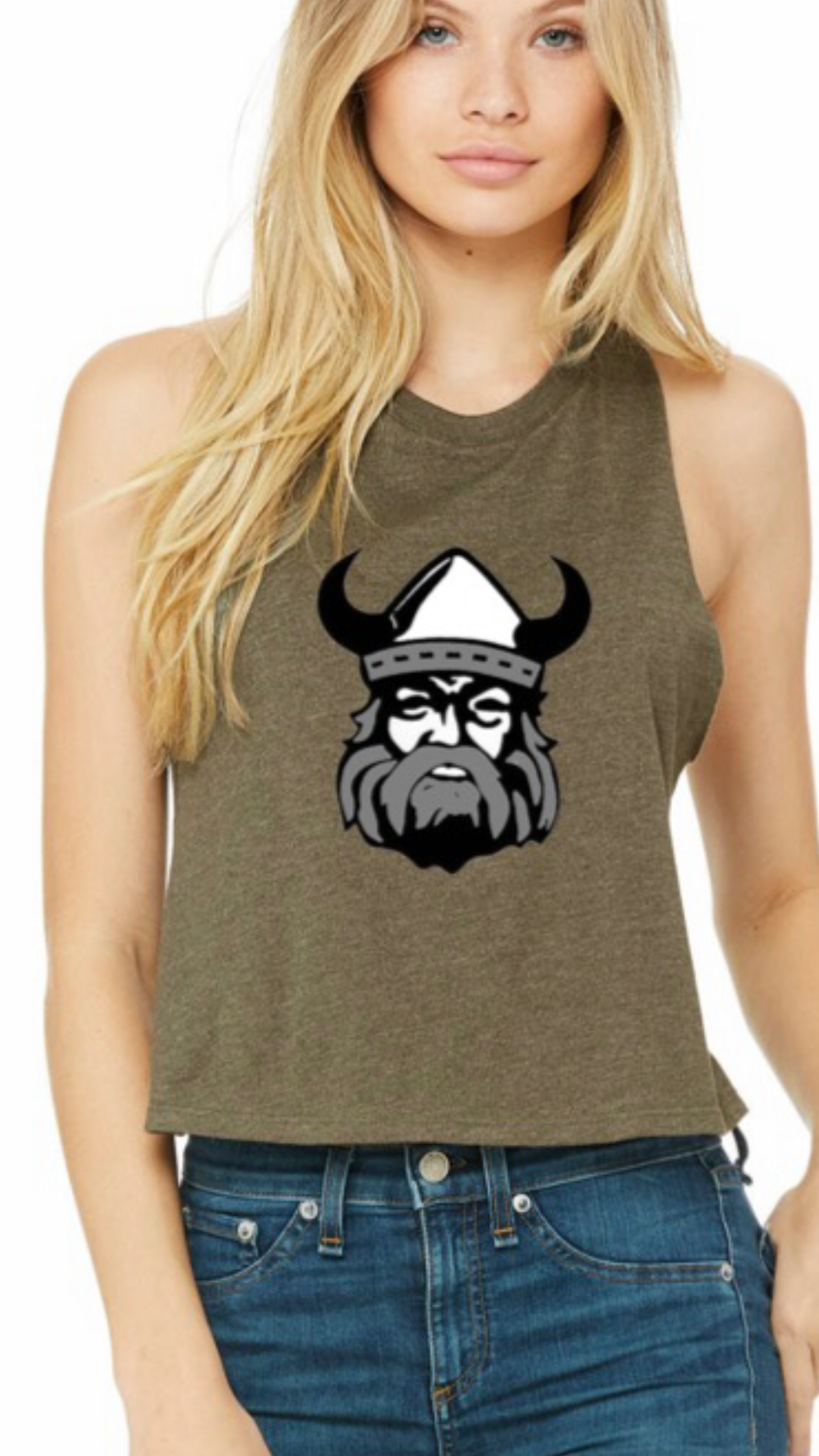 Northmen Ladies cropped tank top