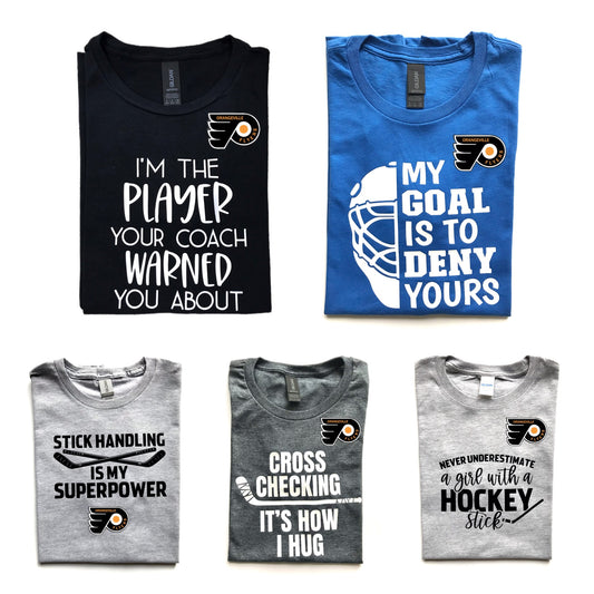 Flyers Hockey Quote T-shirts