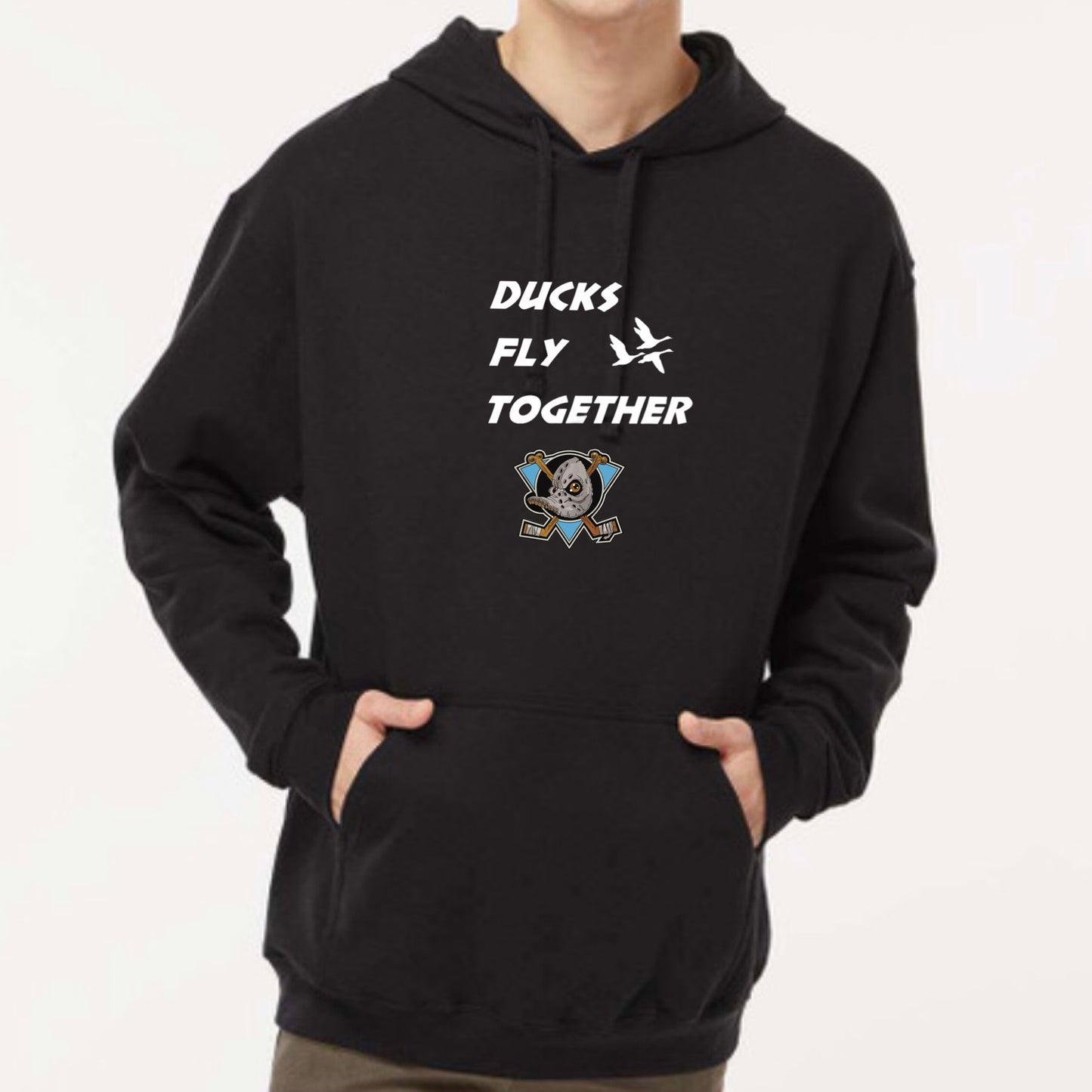 Ducks Fly Together Hoodie - Dufferin Ducks - High quality