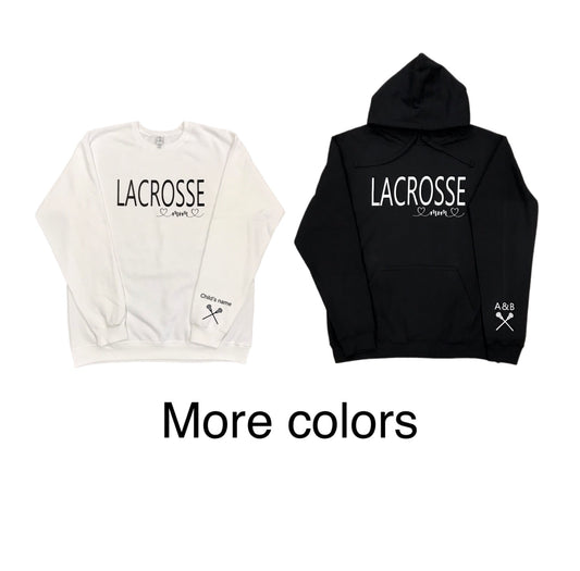 Lacrosse mom sweatshirts