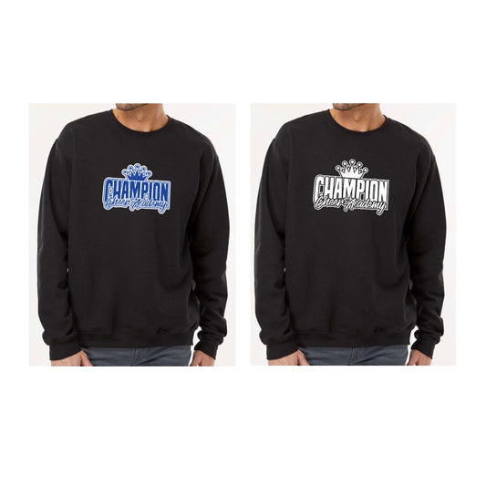 Black Cheer crewneck