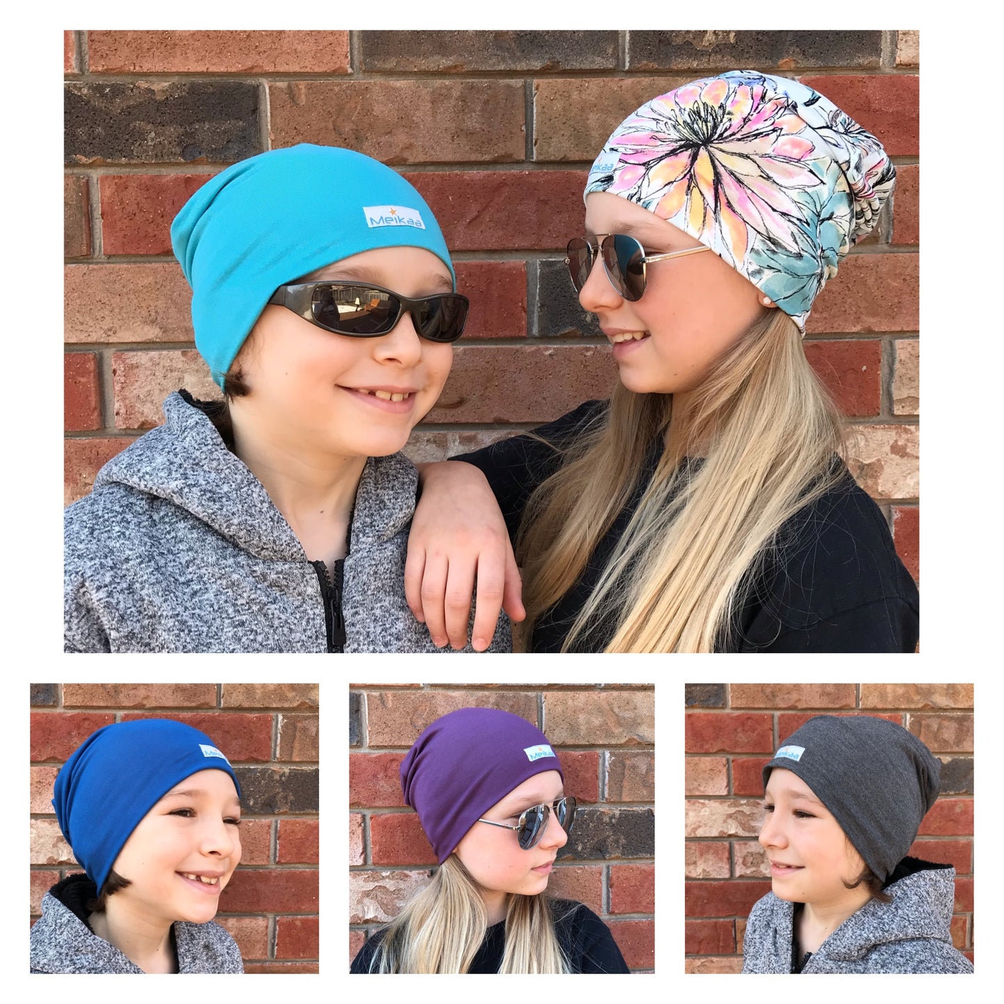 Orangeville Tigers Spring/Fall Bamboo Beanie Hats - Slouchy hats