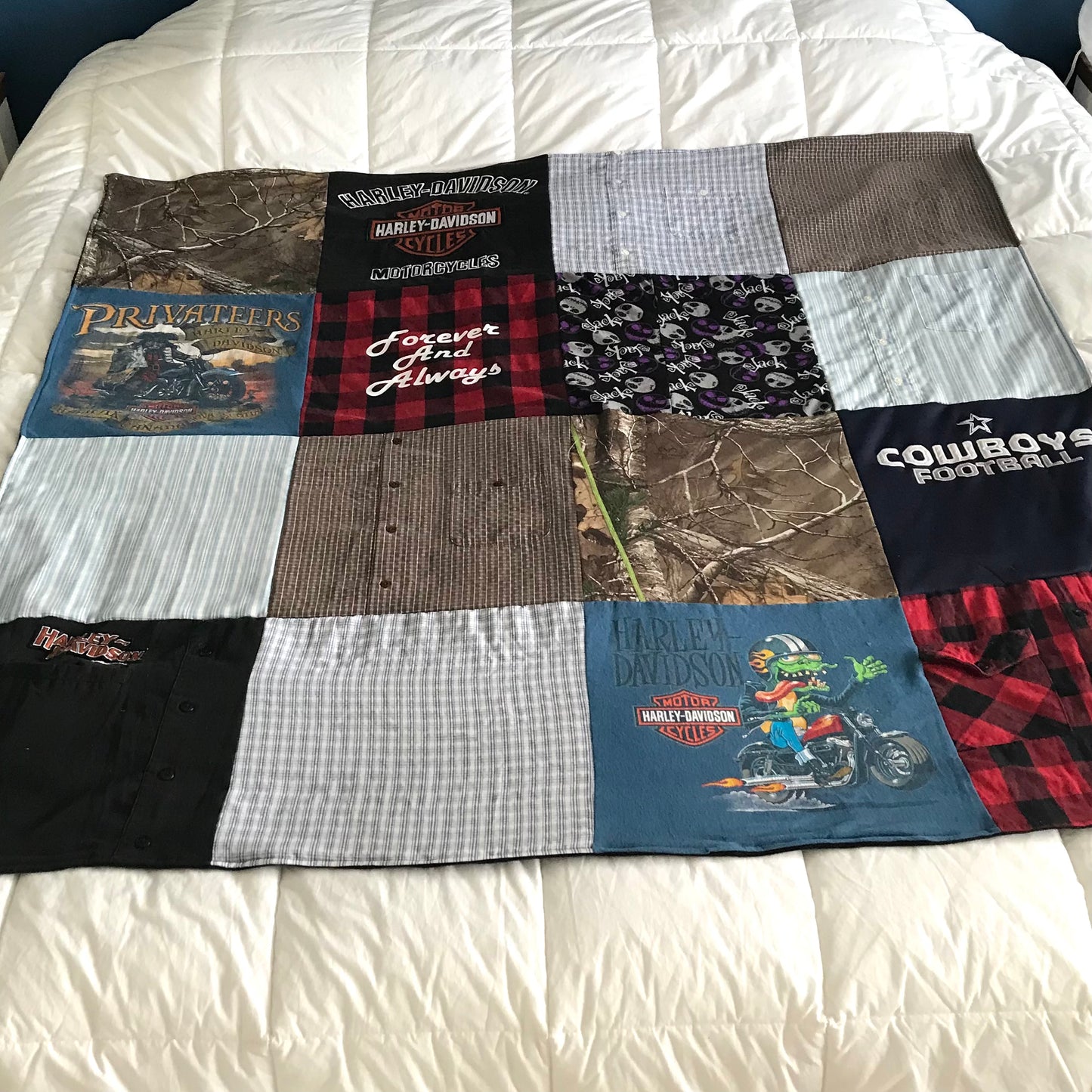 Custom Memorial blankets