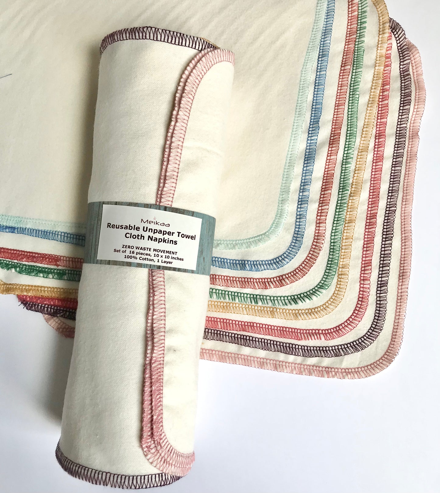 1 layer Rainbow Unpaper towel 100% Cotton